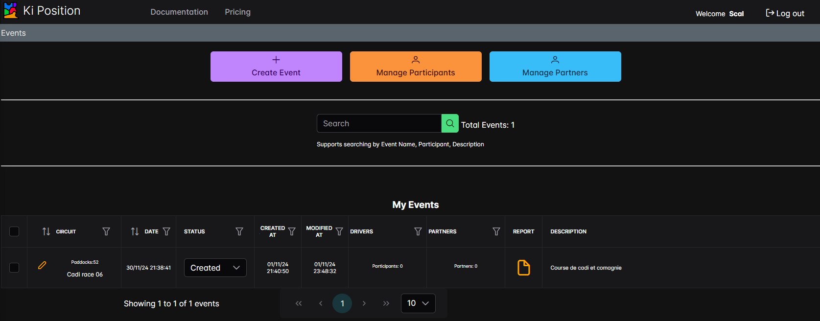 Event Deletion