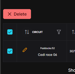 Event Deletion