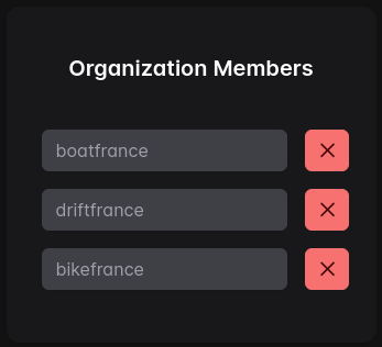 Delete Members