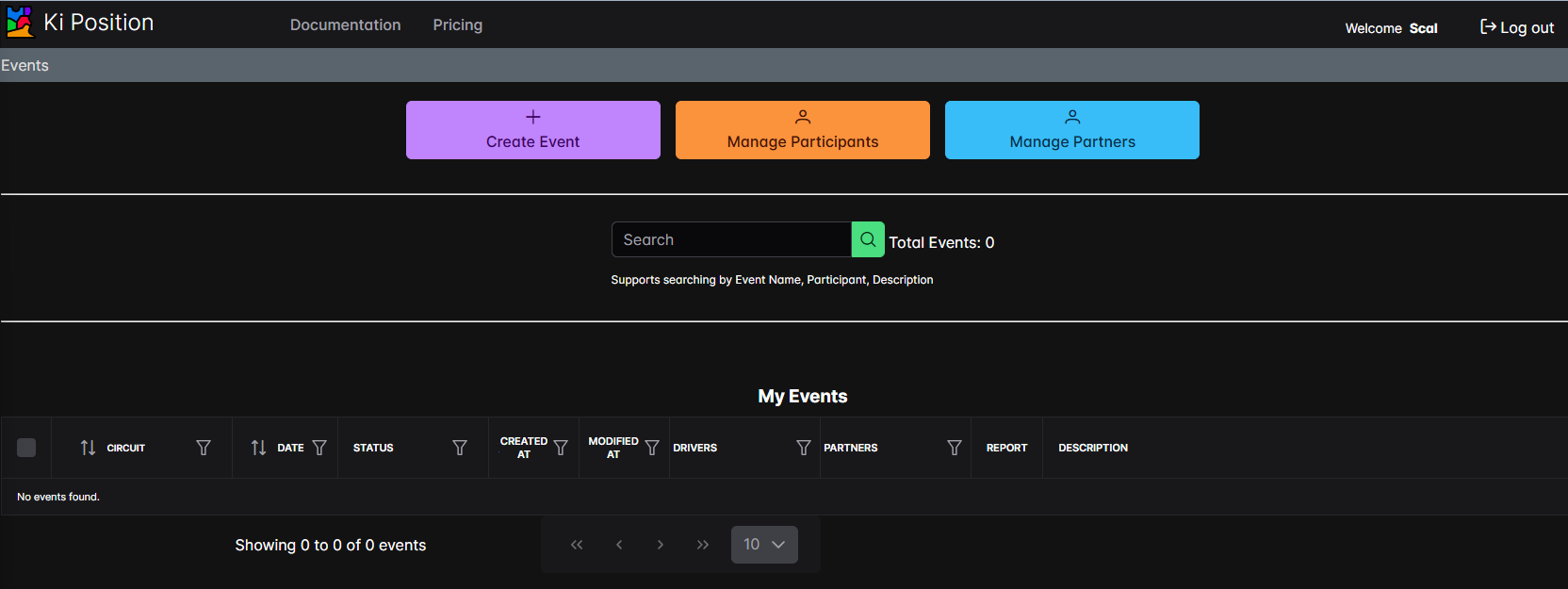 Event Creation