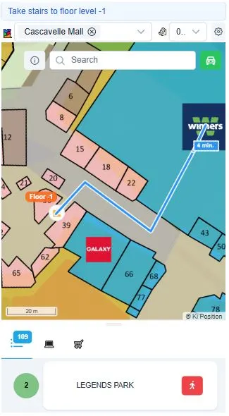 Floor selector in Tracking