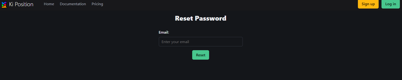 Reset Password