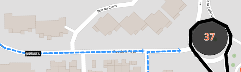 Map Text Auto