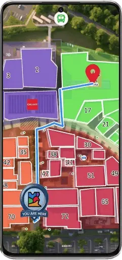 Interactive Mobile Map Preview